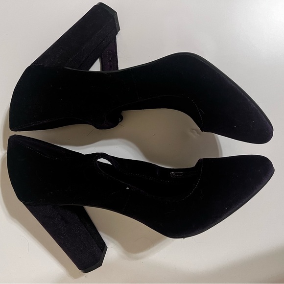 Dark purple heel (3inch), used once, vintage, chunky heel - Picture 2 of 4